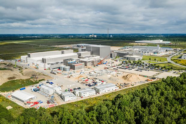 Industriepark von oben
