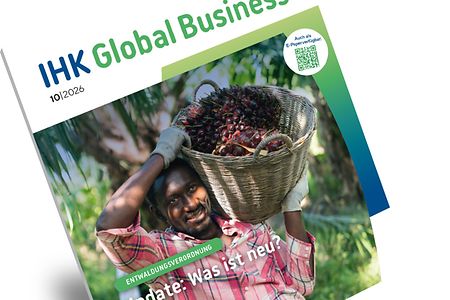 Cover der IHK Global Business Ausgabe Oktober 2026