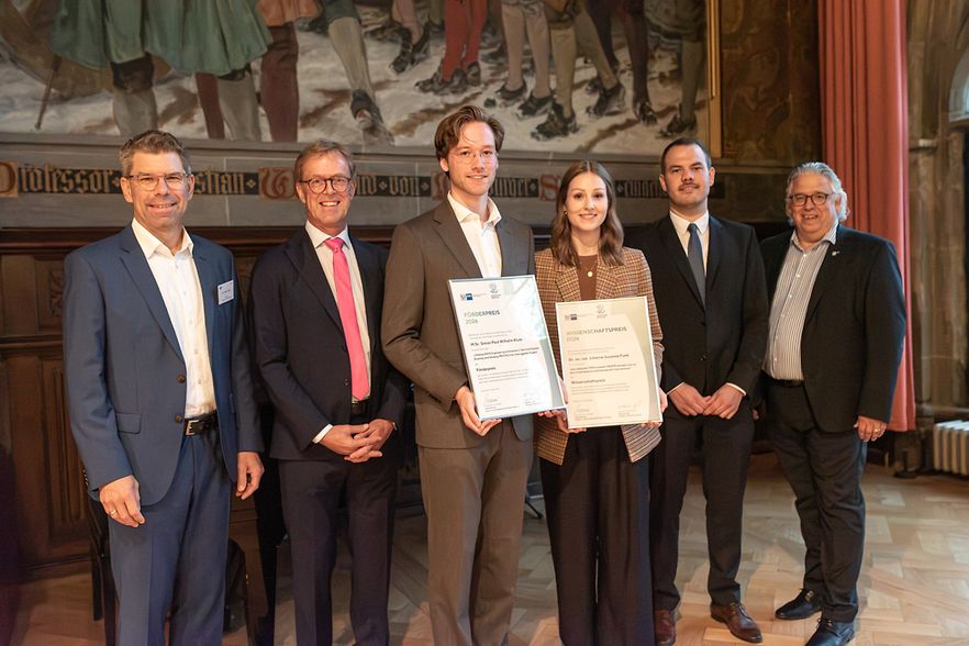 Gruppenfoto IHK Wissenschaftspreis 2026