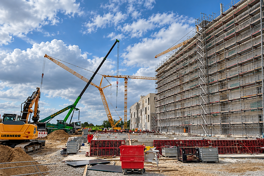 Baustelle des Schwarz Digits Datacenter