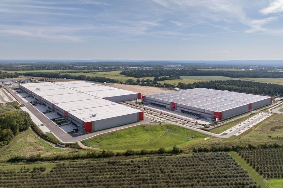 Logistikhallen bei FFO, OSMAB Holding AG