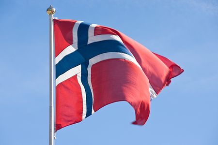 Flagge Norwegen