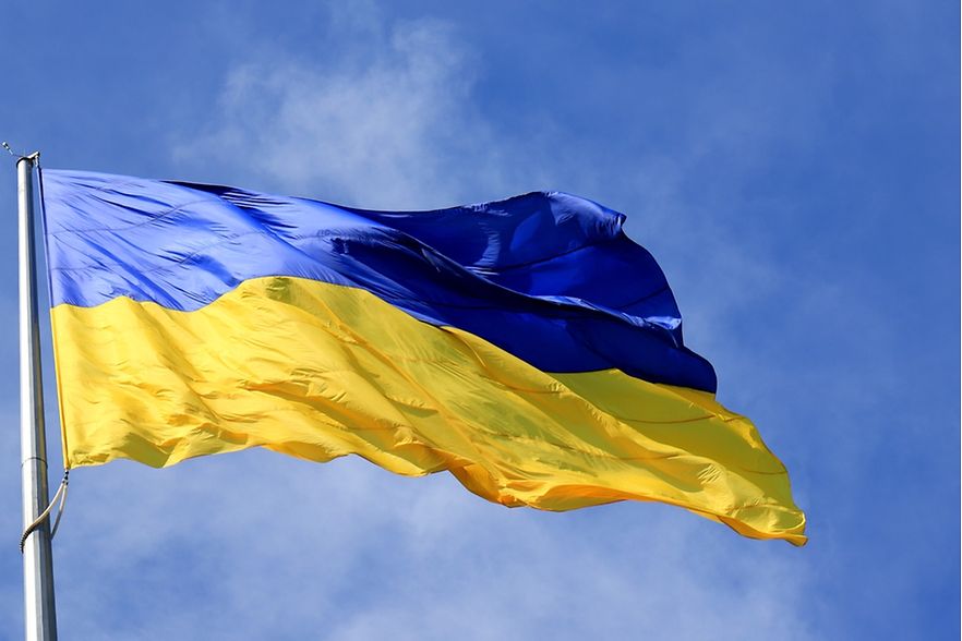 Flagge Ukraine
